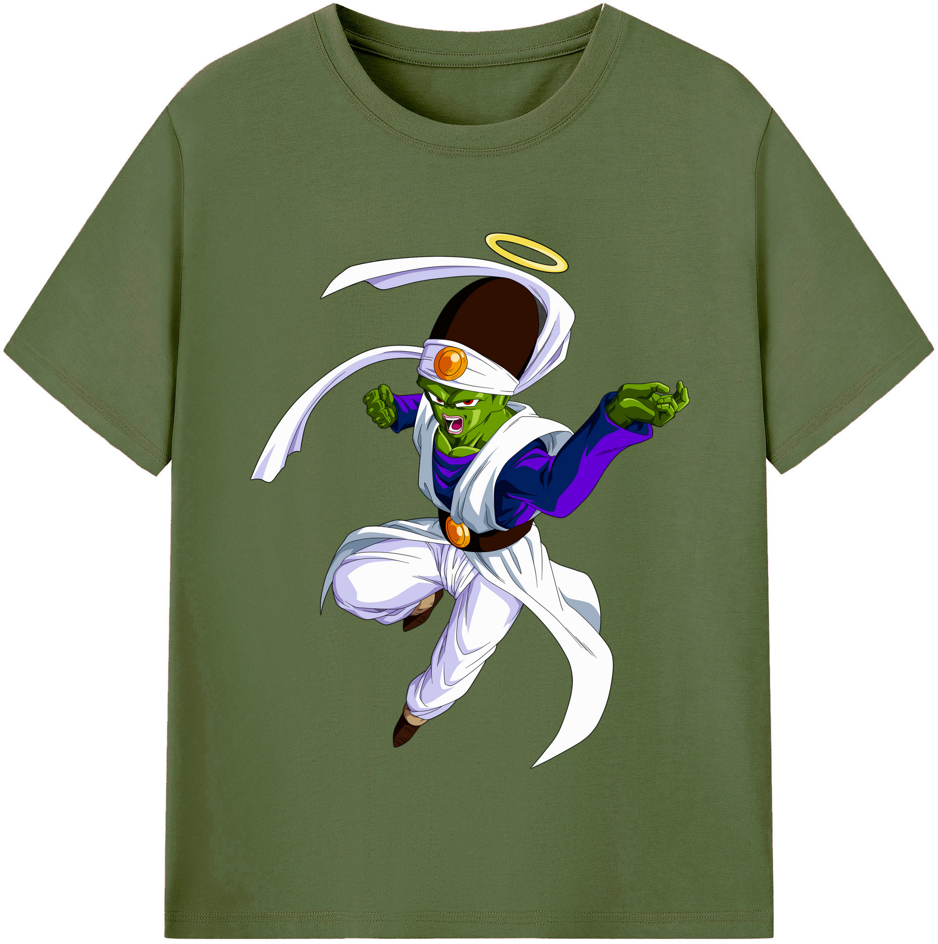 （画像用） ドラゴンボール パイクーハン DRAGON BALL Pikkon 綿100％半袖Tシャツ（フロントプリント）